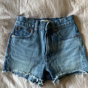 Madewell Perfect Jean Shorts